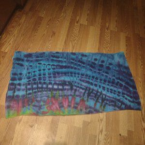 Tie dyed towels